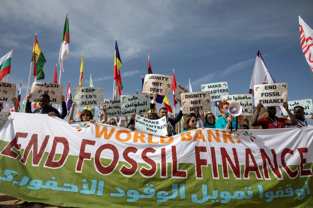 Activists have held protests at IMF-World Bank talks to demand reforms of the financial system