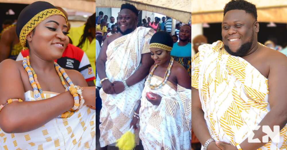 Oteele: Kumawood actor celebrates first marriage anniversary with beautiful photos