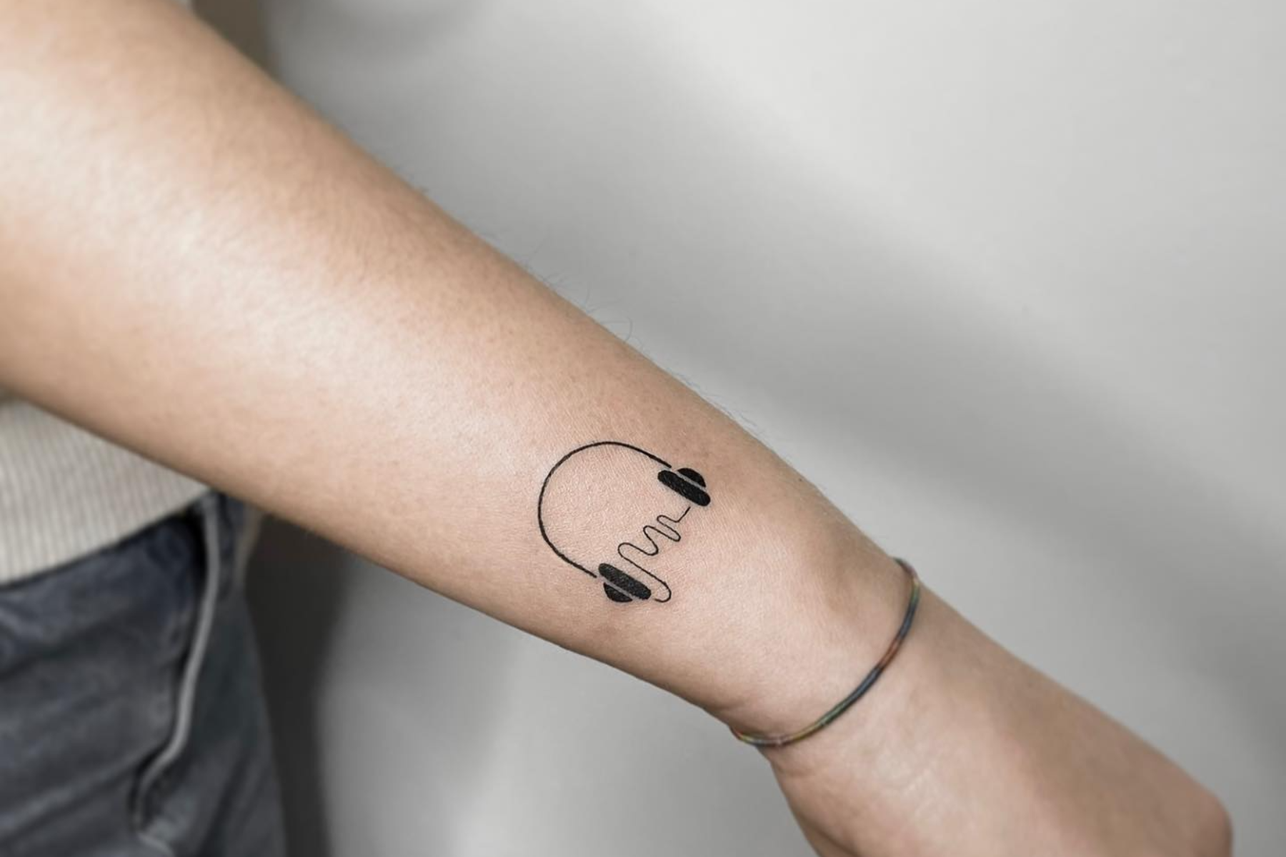 Microphone, headphones tattoo idea | TattoosAI