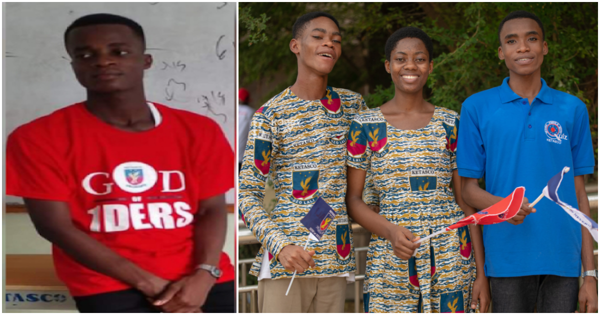 NSMQ21 team lead for Ketasco with 8As in WASSCE seeks scholarship from Ashesi, KNUST; details pop up