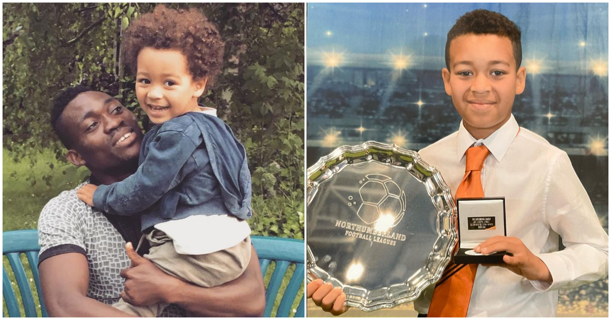 Christian Atsu's son wins Player of the Year, Ghanaians celebrate him: "Your Dad Would Be So Proud"