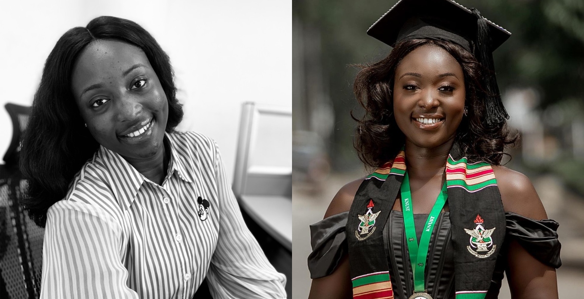 Yvonne Agyei, a brilliant lady gets first class with an inspiring story