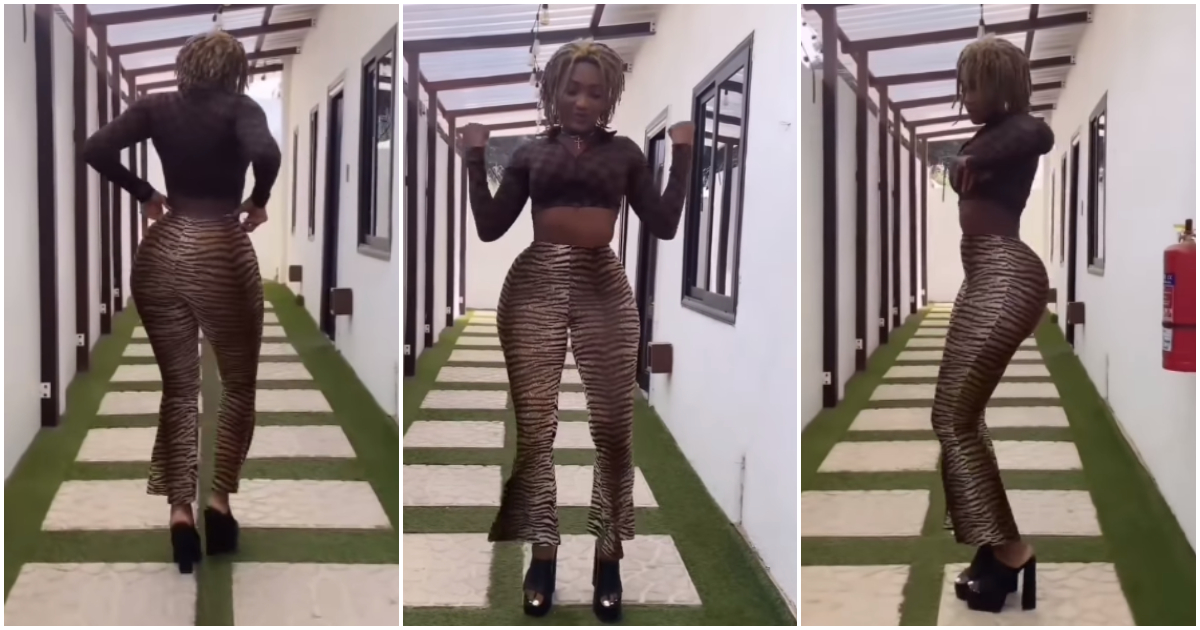 Wendy Shay shares video twerking to her song 'Habibi'.