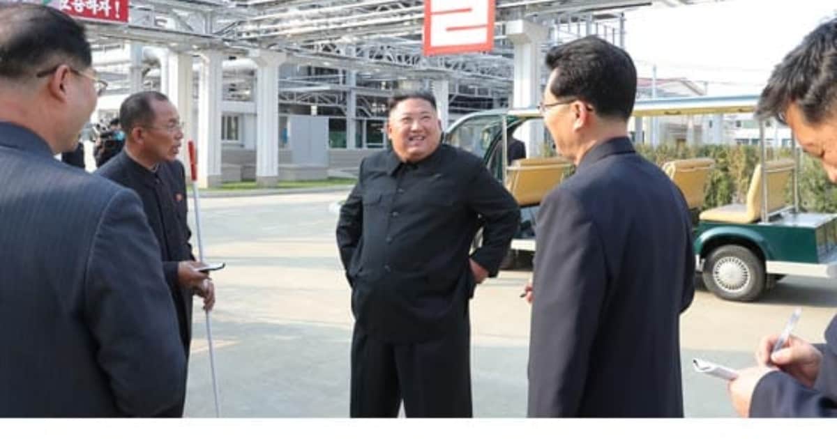 Kim Jong-un appears in public, opens fertiliser plant - State media reports