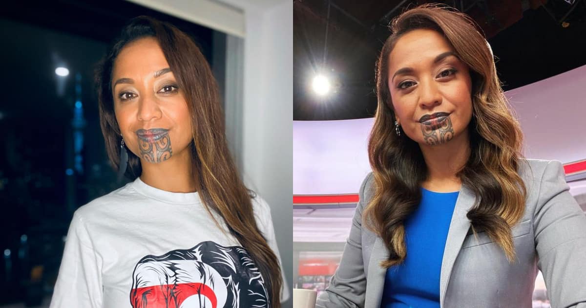 Female journalist makes history as first presenter to read the news with face tattoo