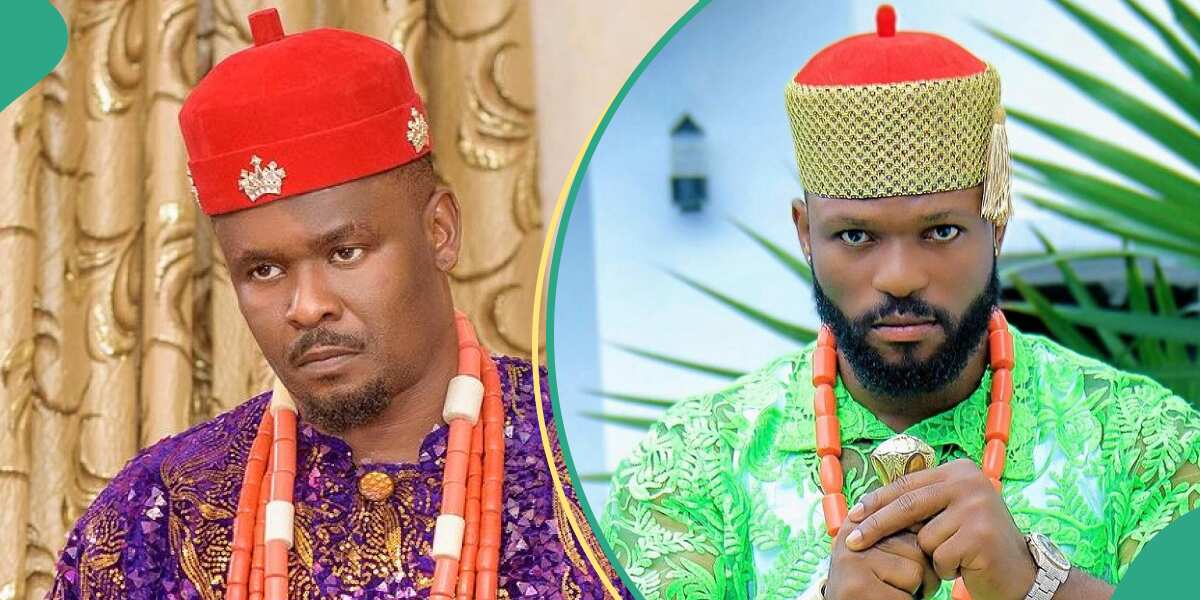 Drama as Zubby Michael and 042 Prince fight on set, crew members struggle to separate them in video