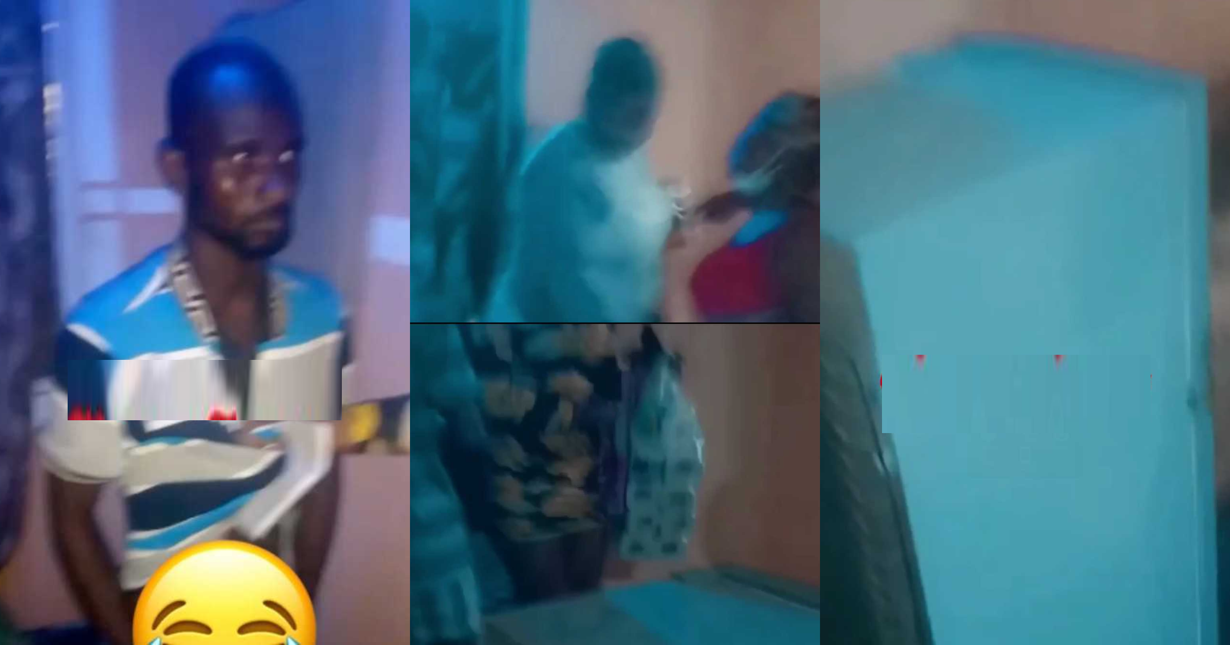 Deaf And Dumb Lady Calls Squad As Man Refuses To Pay After Sleeping With Her; They Scatter His Room (Video)