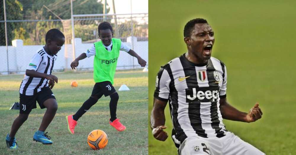 Kwadwo Asamoah Juventus Academy