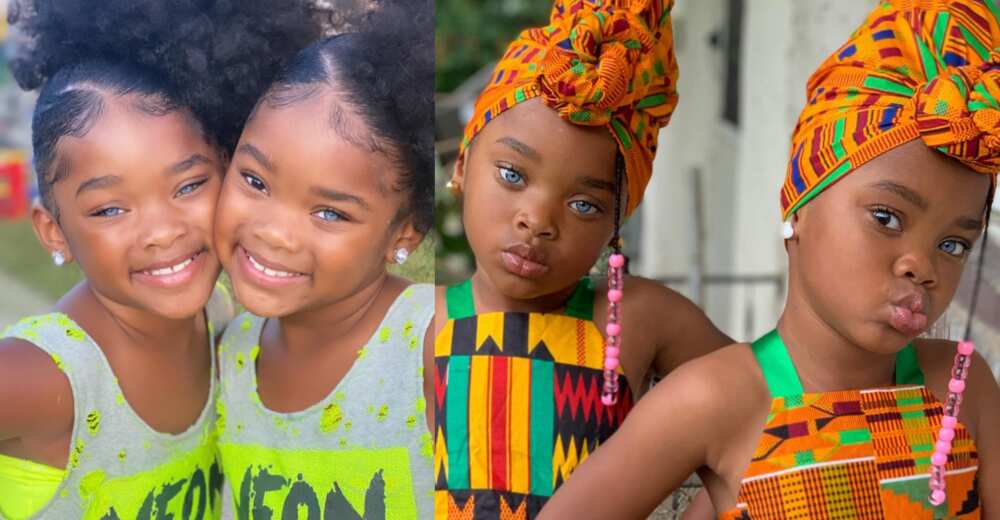 Megan and Morgan Boyd: Meet the Beautiful Black Twins who Possess Unique eye Colours