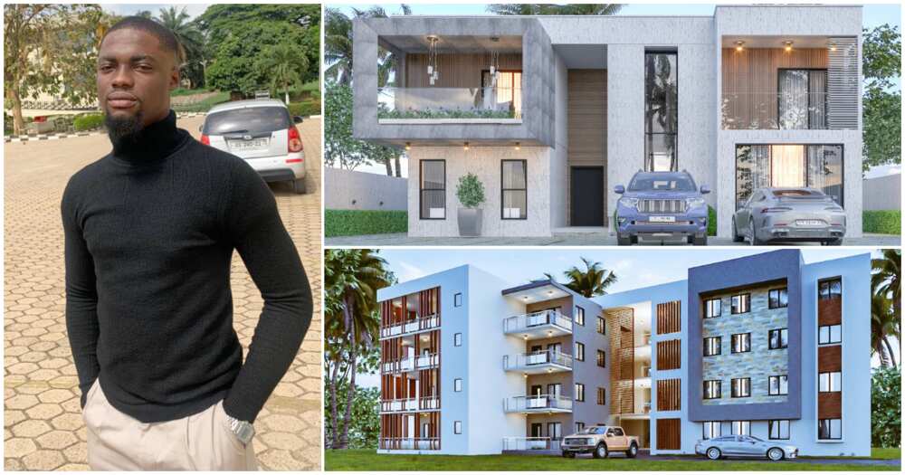 22-year-old Ghanaian architect develops designs for modern houses