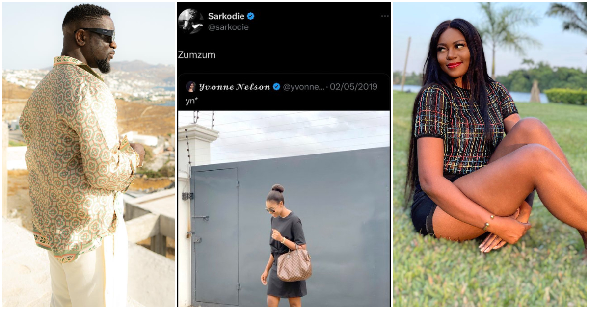 Sarkodie admits to having an encounter with Yvonne Nelson, video goes viral