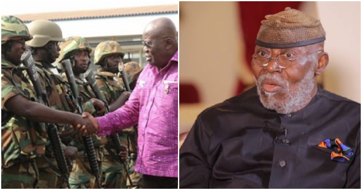 Nyaho-Tamakloe says Akufo-Addo failed to meet retired generals who wanted to give him intel on threat to Ghana's security.
