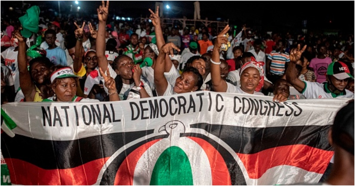 NDC has released the timetable for its presidential and parliamentary elections