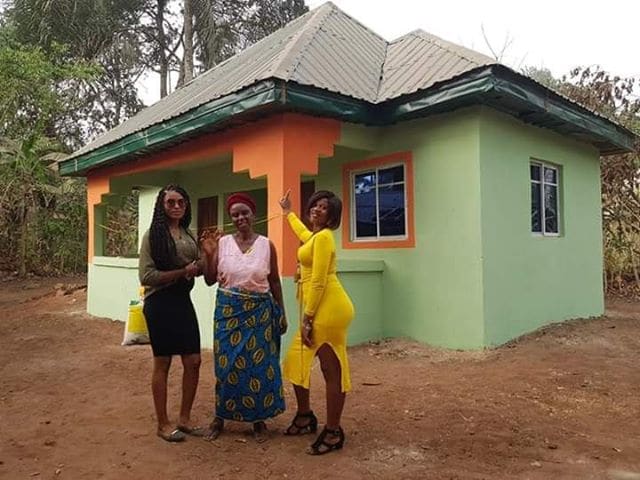 Augusta Anosike: Nigerian widow gets new home from Facebook contributions