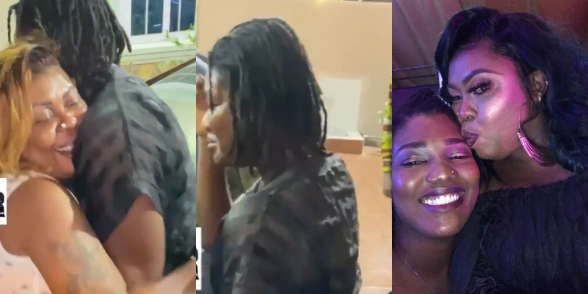 Iona spotted at Afia Schwar's New Year party after 'ditching' Mzbel (Video)