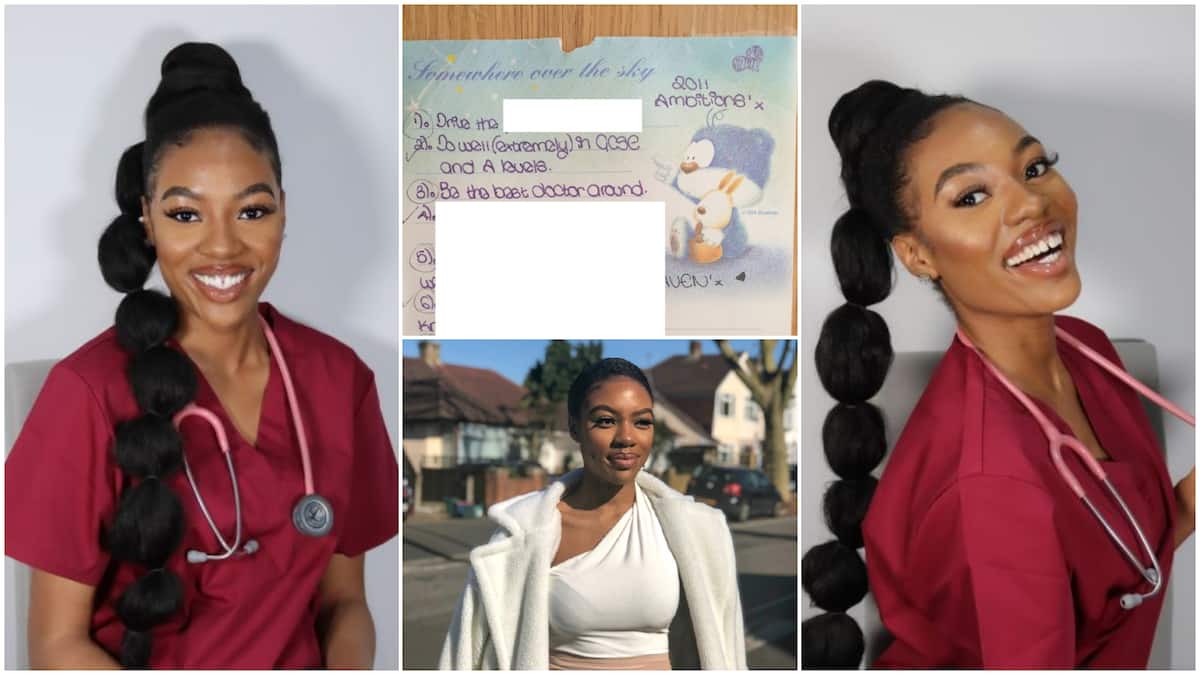 Nigerian lady becomes the first doctor in her family, says her 10-year dream came true