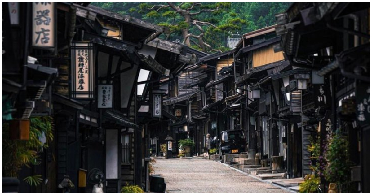 A preserved community in Japan called Narai-juku
