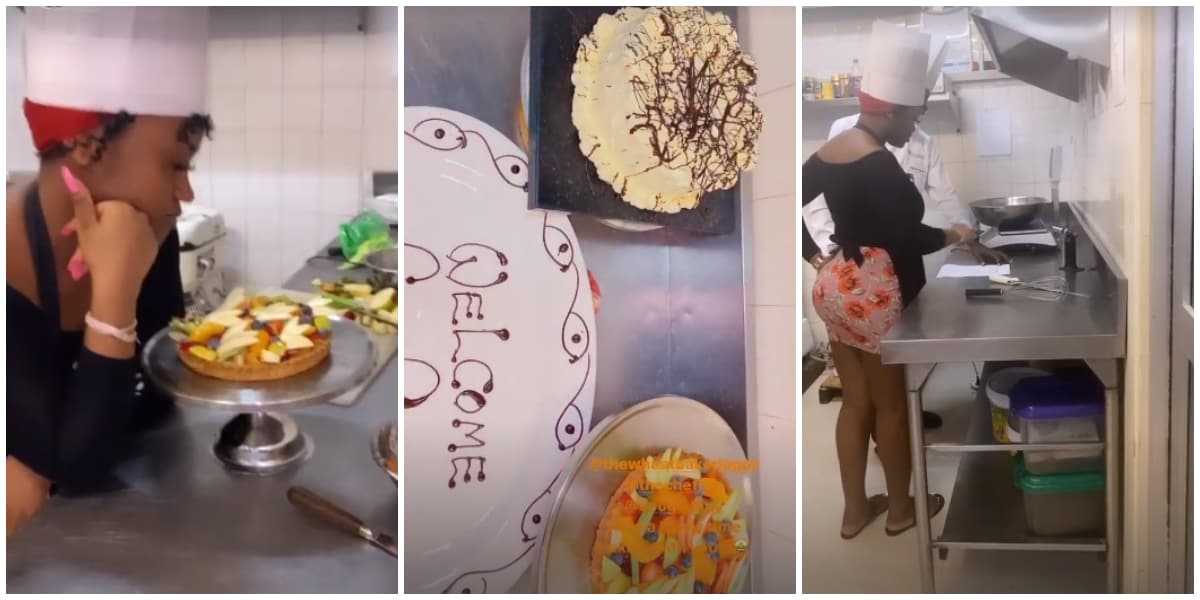 Chioma reportedly begins baking classes at prestigious hotel in Lagos
