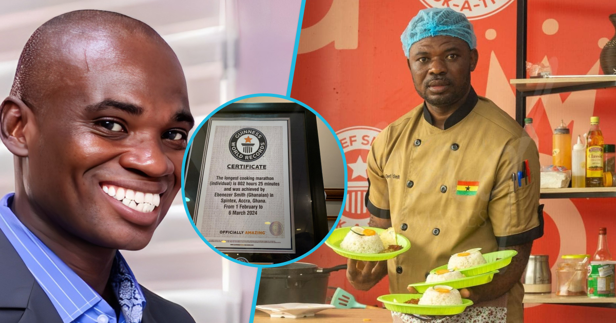 Chef Smith's Cook-A-thon Saga: Dr UN Denies Allegations Of Awarding Fake GWR Certificate To The Chef