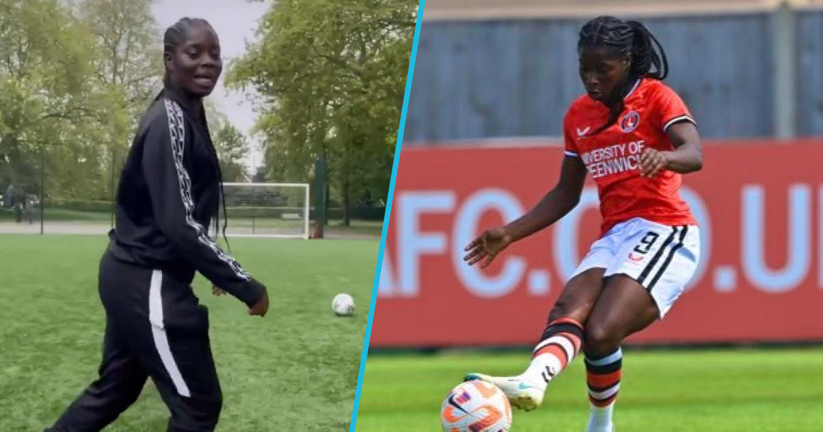 Black Queens: Team's Freda Ayisi exhibits football skills: “We can’t wait for this talent on the field”