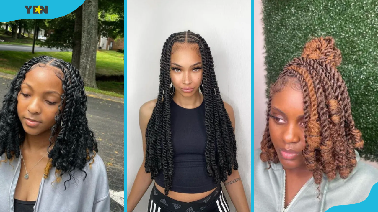 Image may contain: one or more people and closeup  Short locs hairstyles,  Locs hairstyles, Faux locs hairstyles
