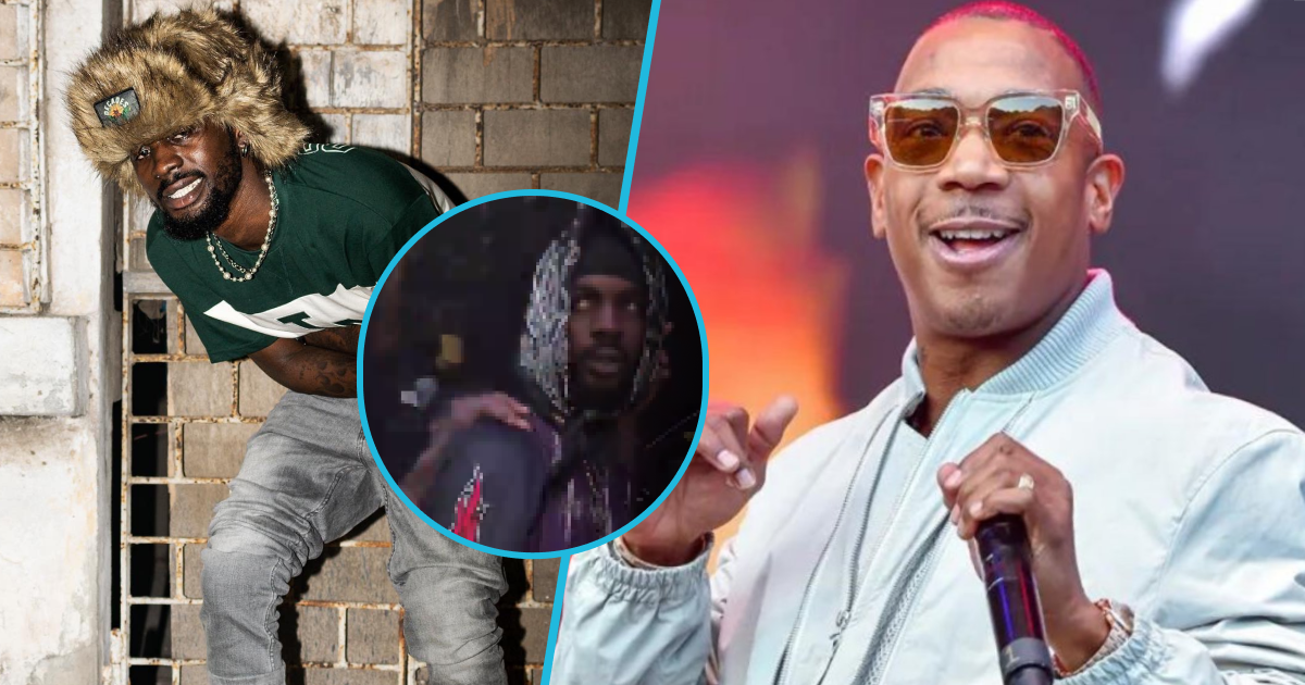 Black Sherif parties wIth Ja Rule as the American rapper celebrates his visit to Ghana
