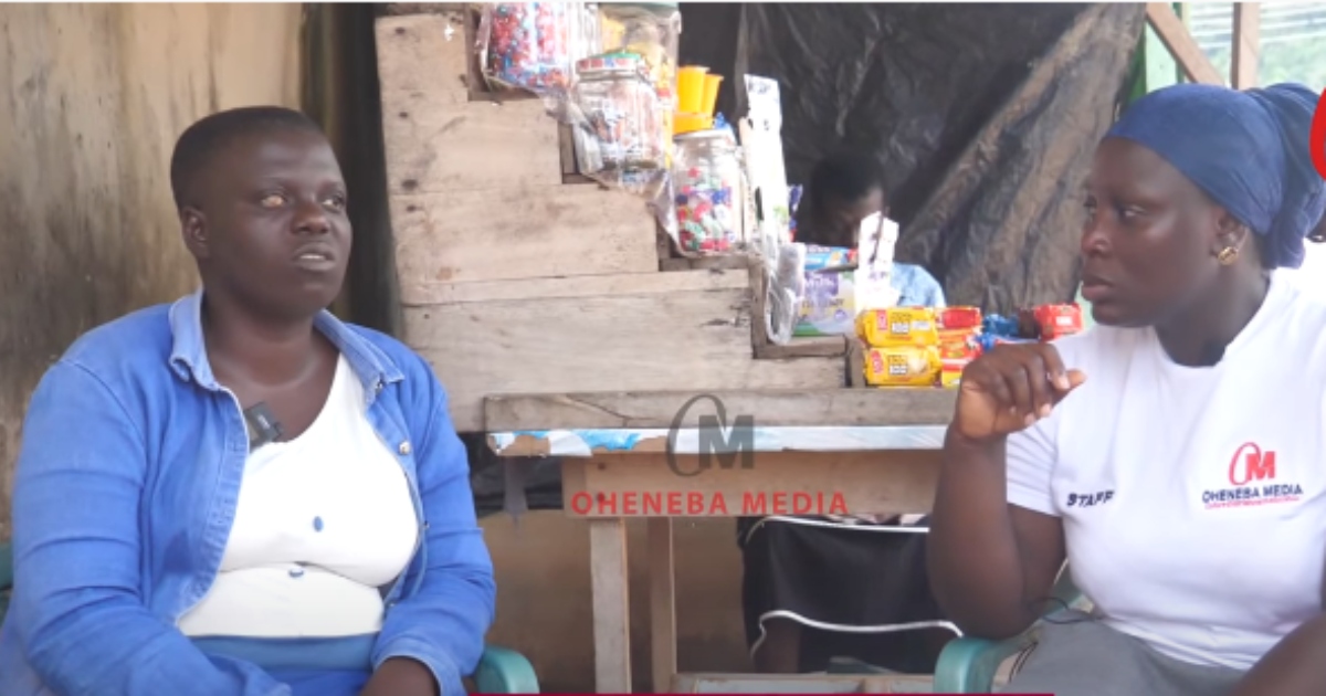 Visually impaired Ghanaian mother shares how she survives