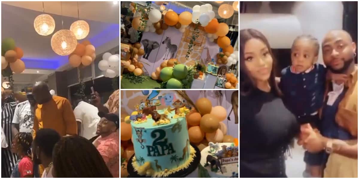 Ifeanyi at 2: Davido and Chioma come together, throw colourful star-studded birthday party for their son
