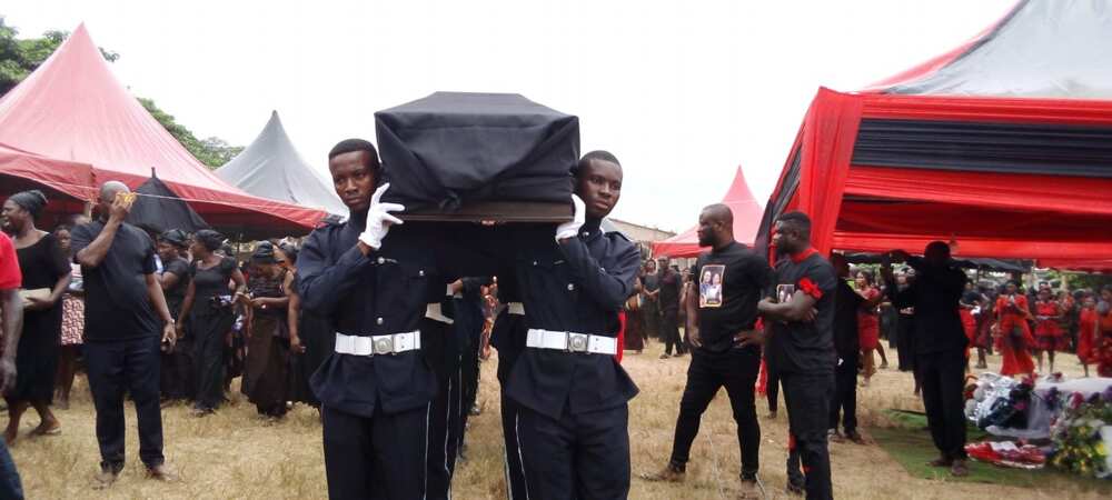 Ghanaian police officer Sergeant Owusu Asante Baafi laid to rest