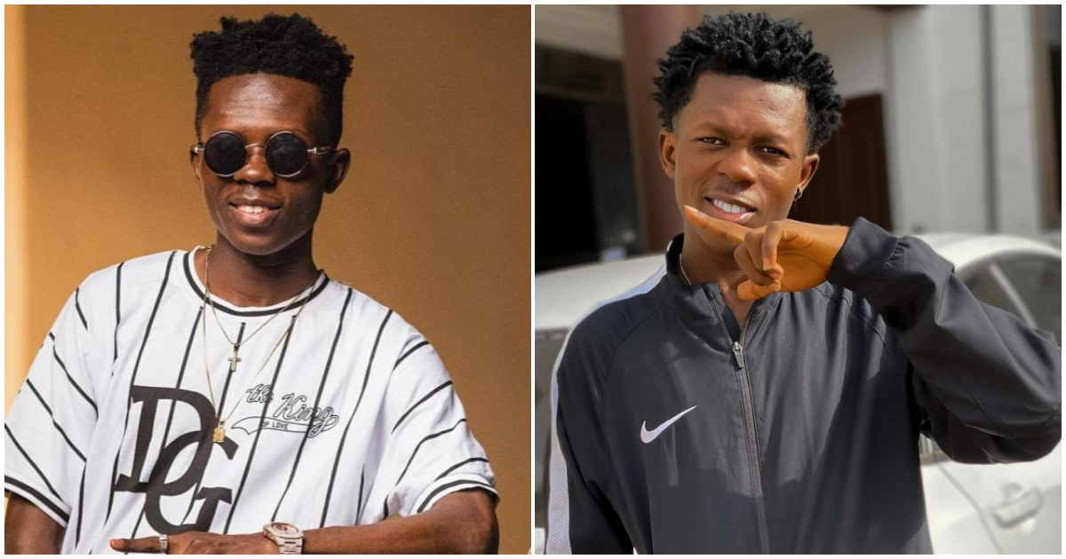 Strongman Burner: Ghanaian Rapper causes frenzy online as he poses with 2 plus-size ladies
