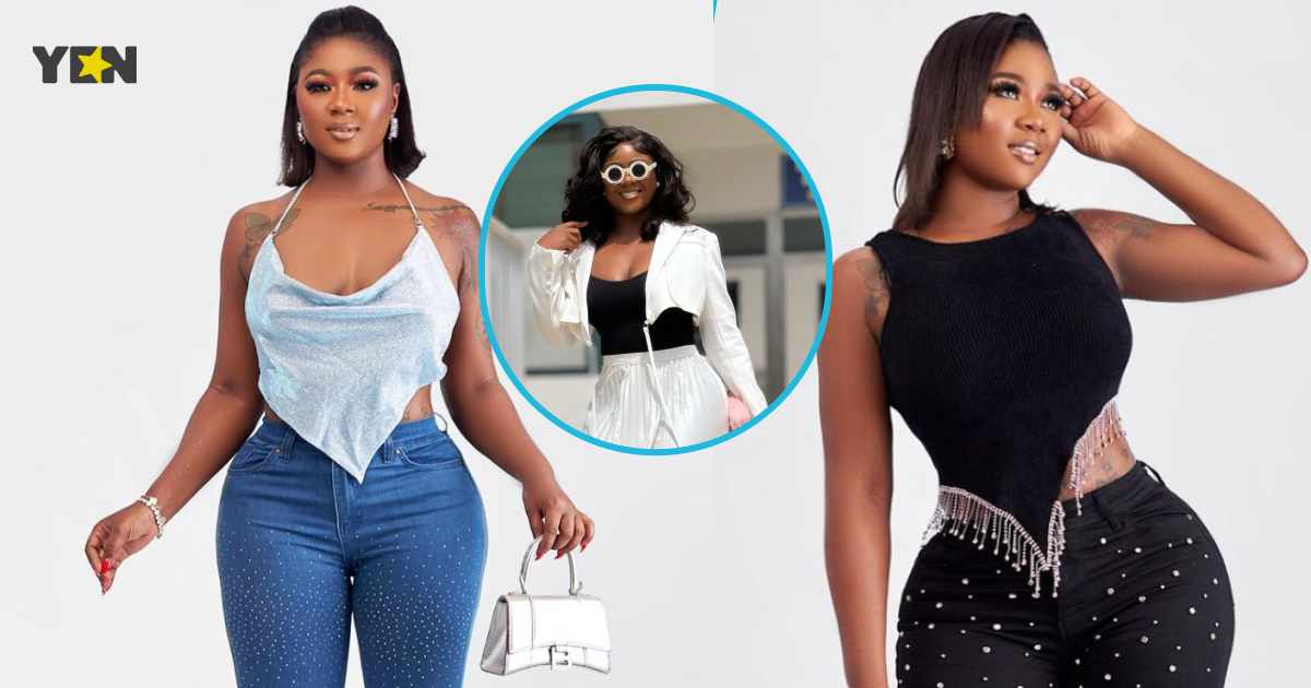 Salma Mumin turns heads in a backless shiny top and tight blue dress: "My everyday crush"