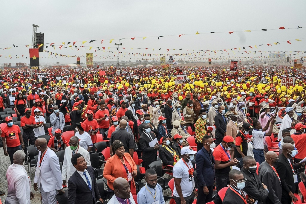 Polls show waning support for the People's Movement for the Liberation of Angola party