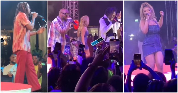 Samini, Sista Afia, Mugeez, other stars thrill fans at Gyakie's 'Party Live' 2022 concert; videos emerge