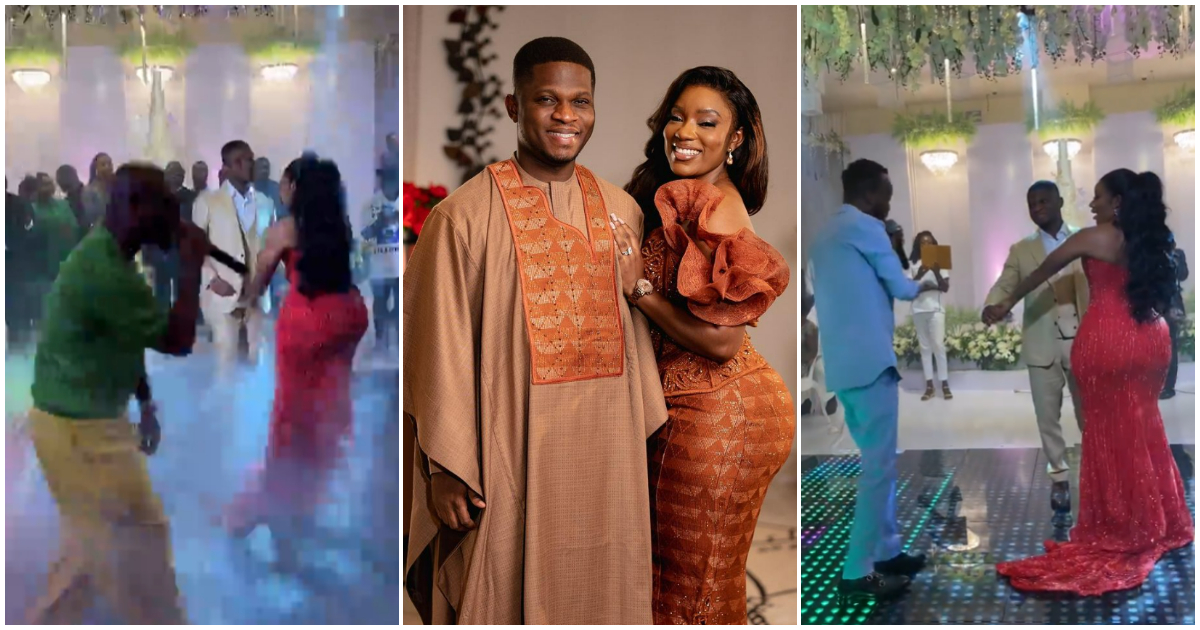 Sammy Gyamfi weds Irene: Stunning videos from the wedding reception party that are a sight to behold