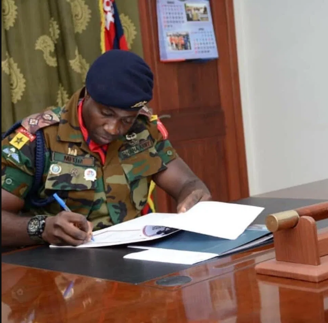 More photos and details of gallant soldier who has won the hearts of Ghanaians