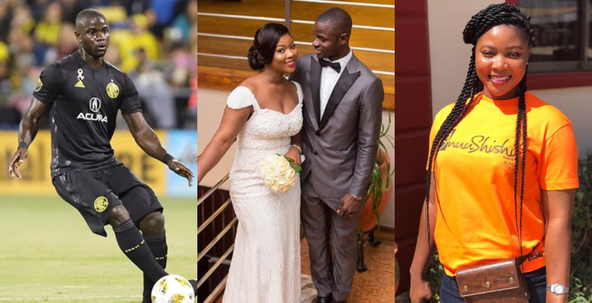 Jonathan Mensah's wife drops romantic photos to mark the football star's birthday