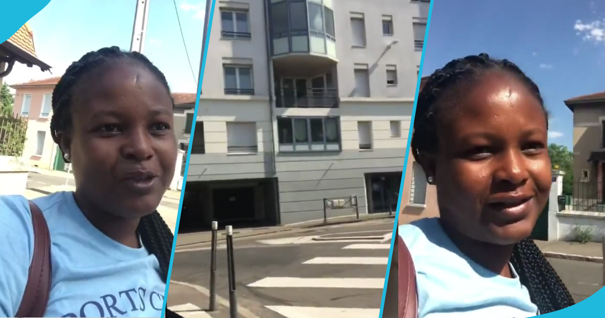 Ghanaian lady who was illiterate thanks husband for helping her education in France: "I speak three languages now"