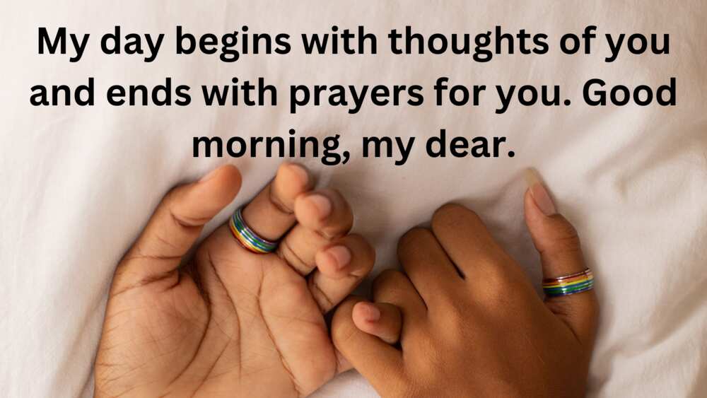 good morning prayer message for my lovely wife