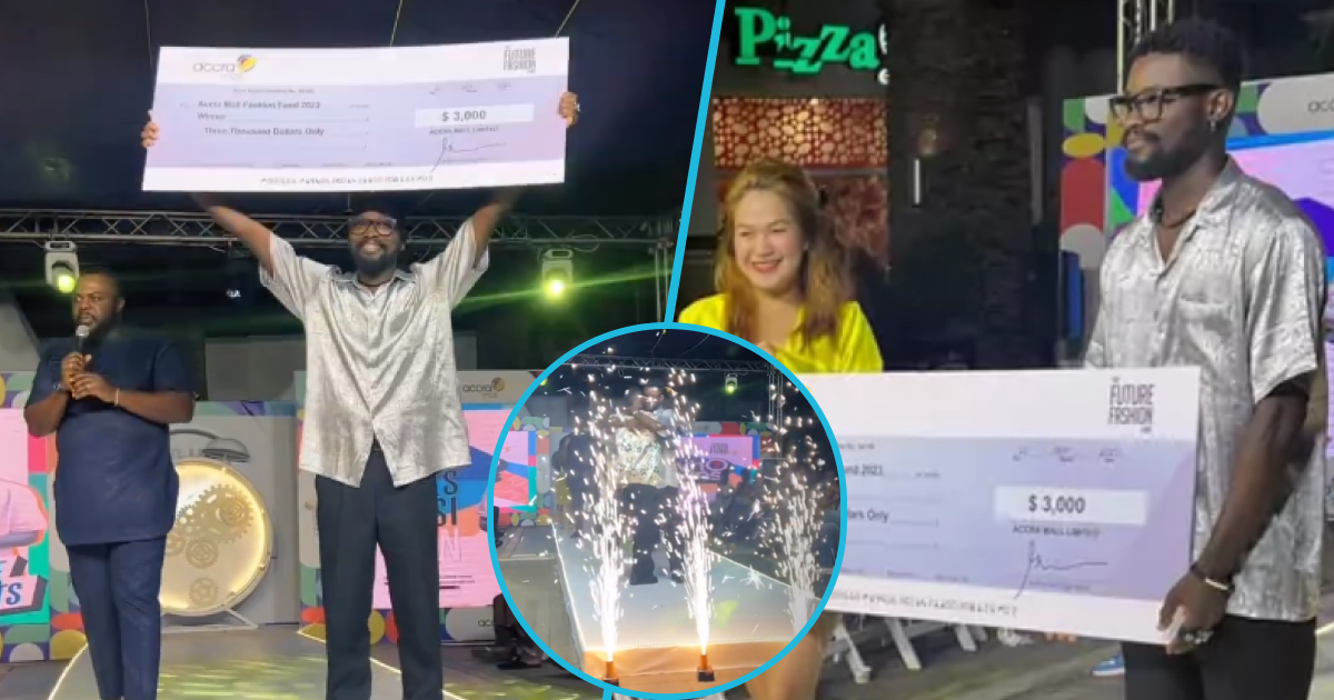 Accra Mall Fashion Fund: GH designer Moses Ackon wins 2023 edition, receives over GH¢34k