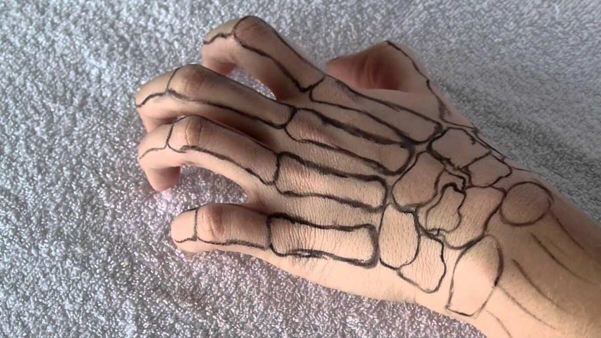 Hang Loose Skeleton Hand Tattoo by mexupaunhuevo  Tattoogridnet