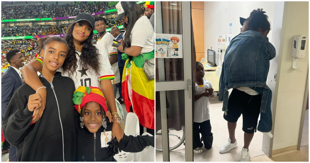 Ghana Vs Uruguay: Dede Ayew's daughter hospitalised after collapsing after father losses penalty, wife shares chilling details