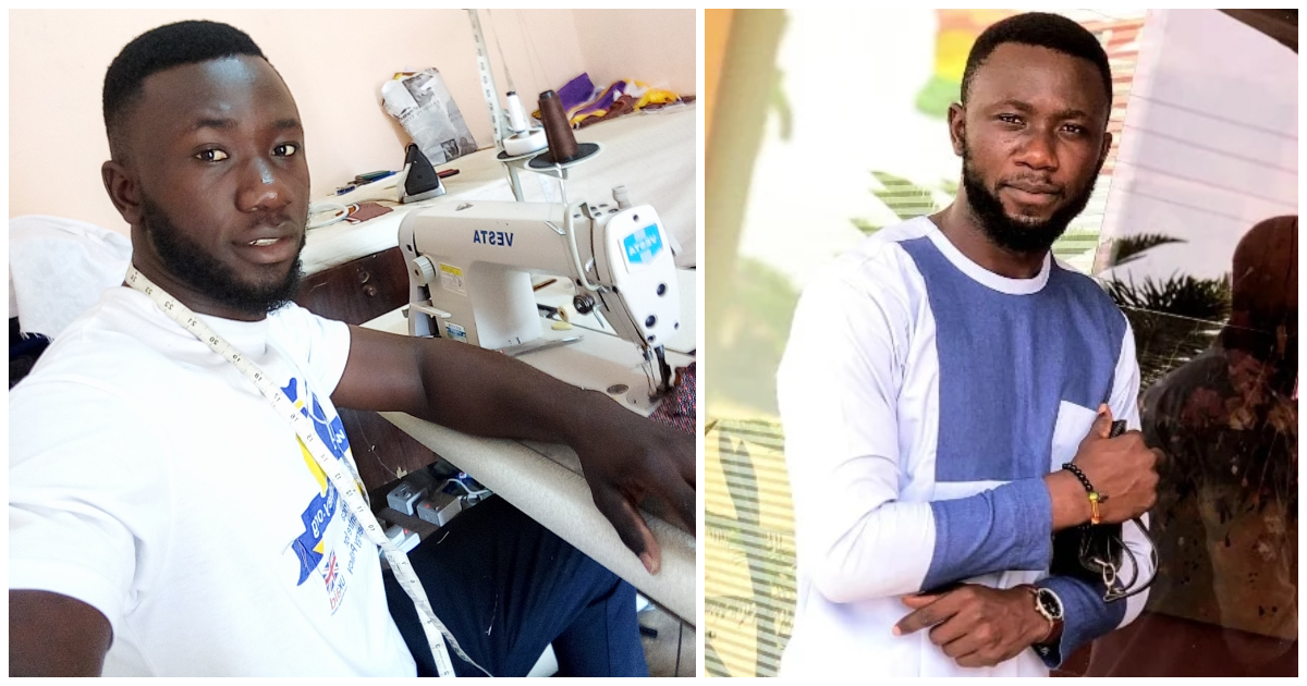 "I studied accounting in UCC but due to unemployment in GH, I'm now an apprentice for a tailor" - Young man