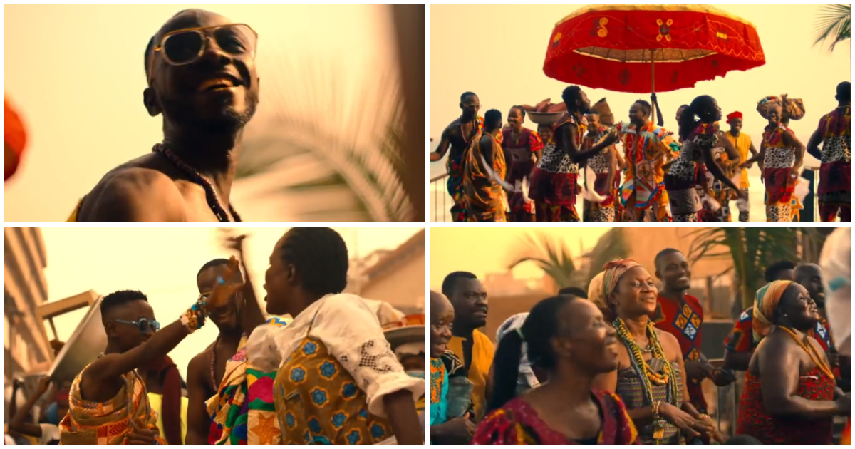 Okyeame Kwame and Son Sir Bota Star in Disney Plus Movie with US A Cappella Group Pentatonix, Ghanaians React