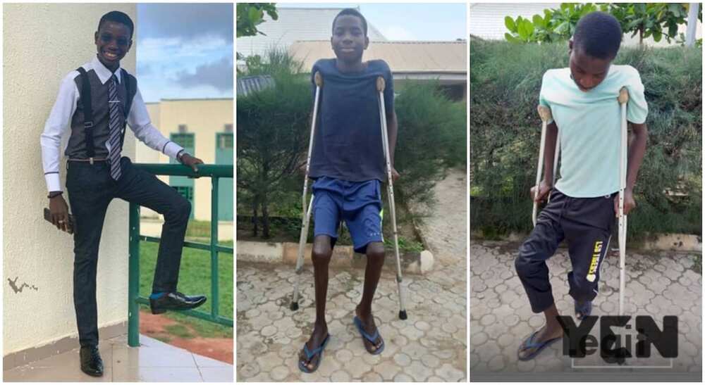 Muhammed Lawal, a Nigerian student who is sick seeks help for treatment in Germany.