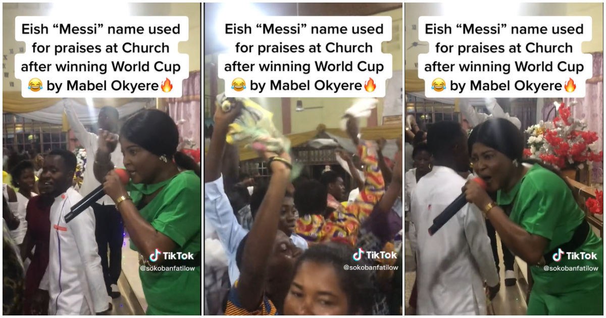 Messi in Ghana church