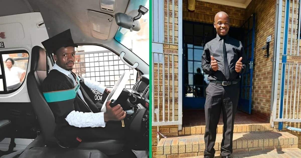 A taxi driver impressed Mzansi after he used his earnings to obtain a teaching qualification.