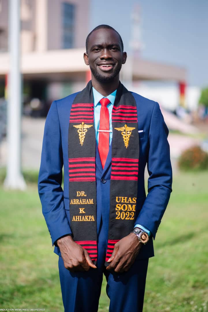 This Ghanaian man is Overall Best Student of his graduating medical class at UHAS.