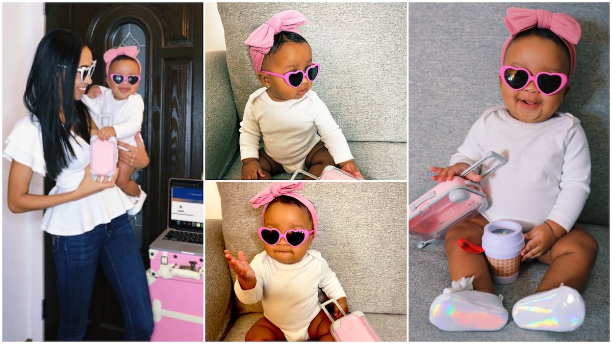 Check out how this cute baby smashed this amazing photoshoot