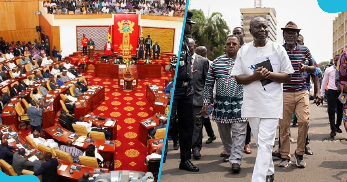 Ken Ofori-Atta has presented the 2023 mid-year budget review to Parliament.