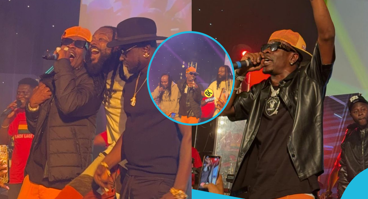 Shatta Wale thrills fans at Daddy Lumba's concert with his magical performance: "Forget his attitude"